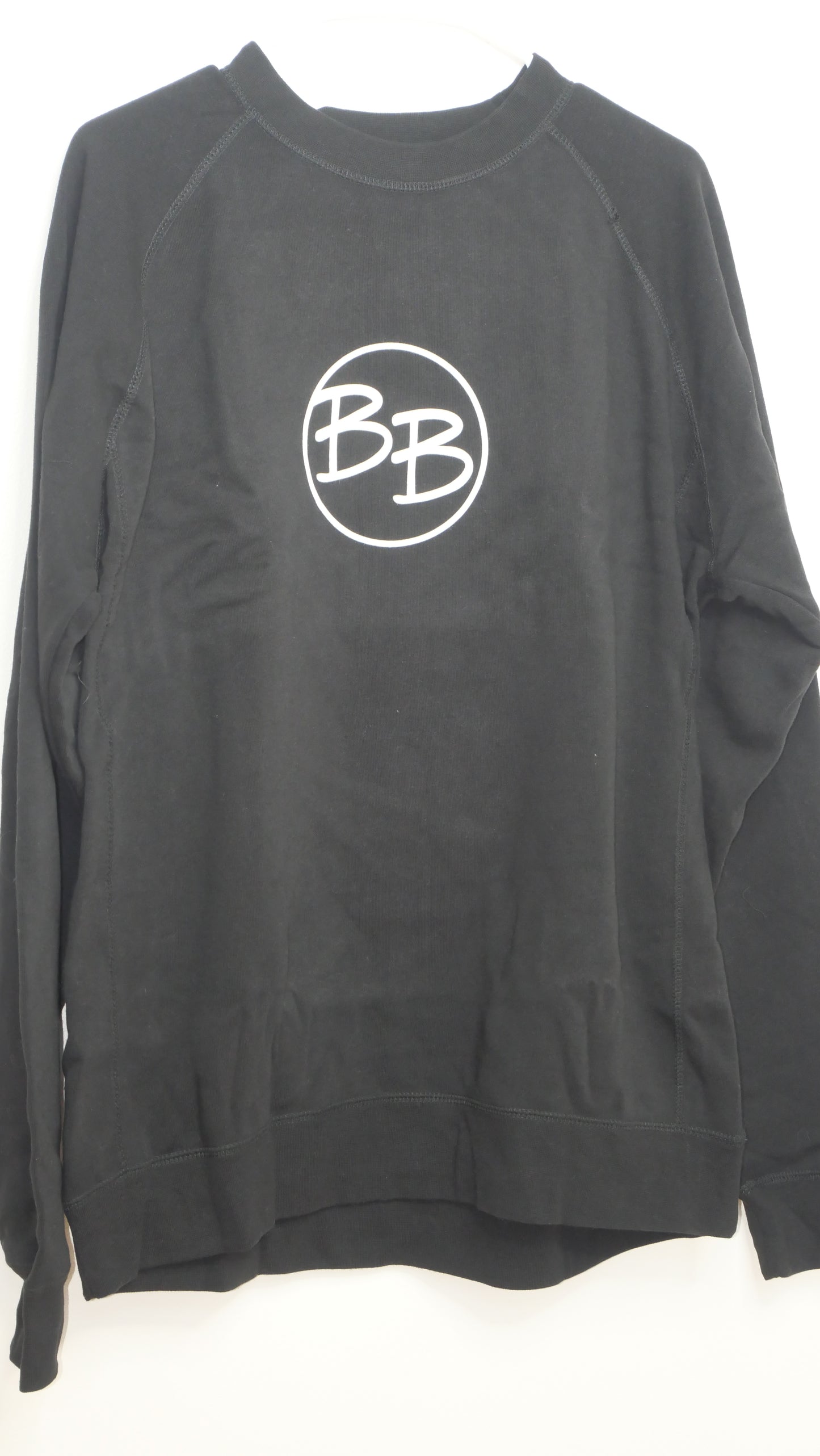 Crew Neck Sweatshirt - Black