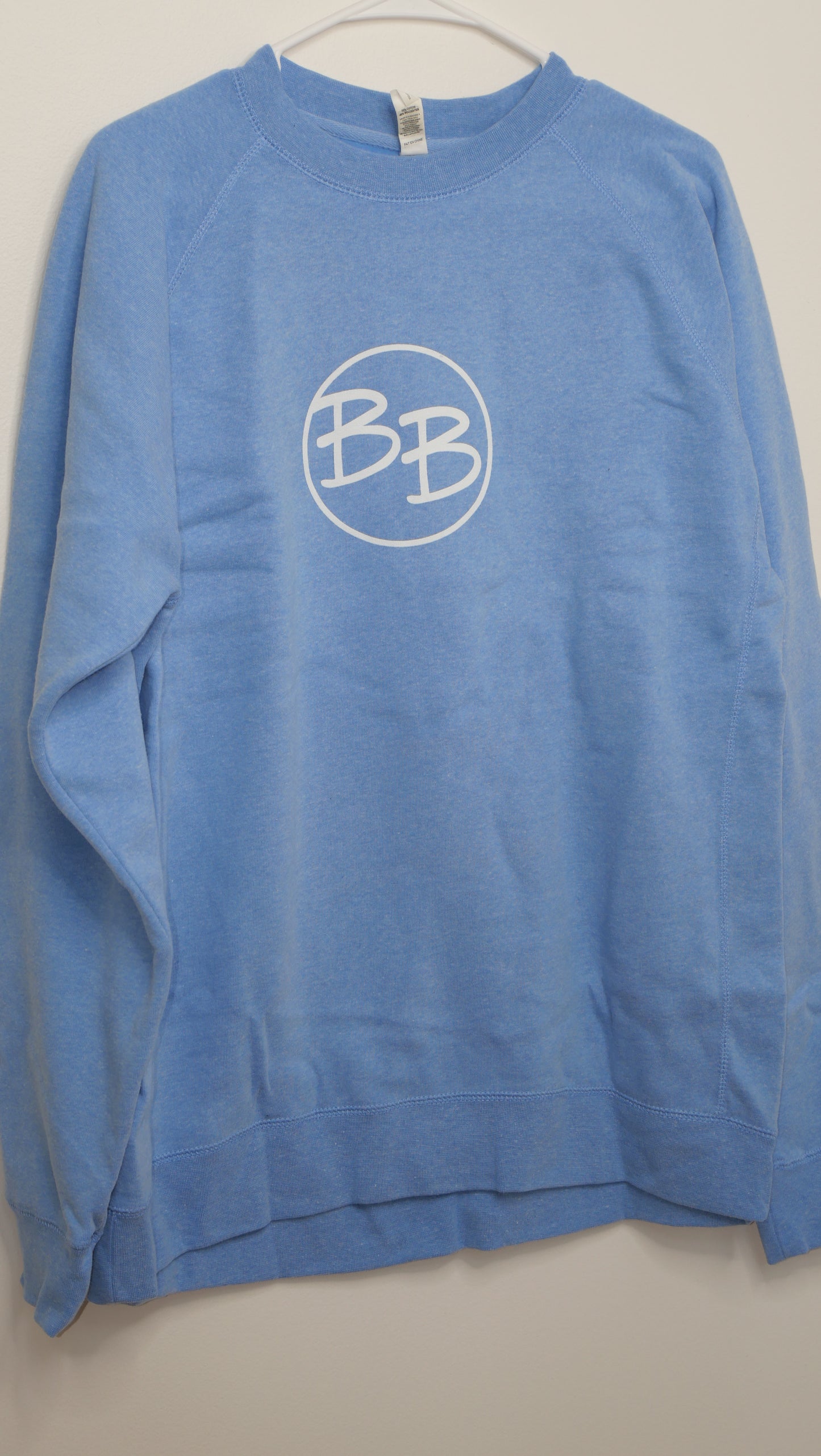 Crew Neck Sweatshirt - Pacific Blue