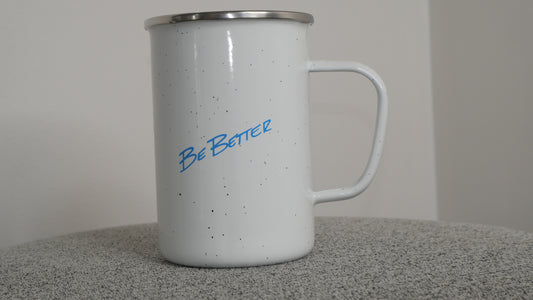 Be Better Camping Mug - White